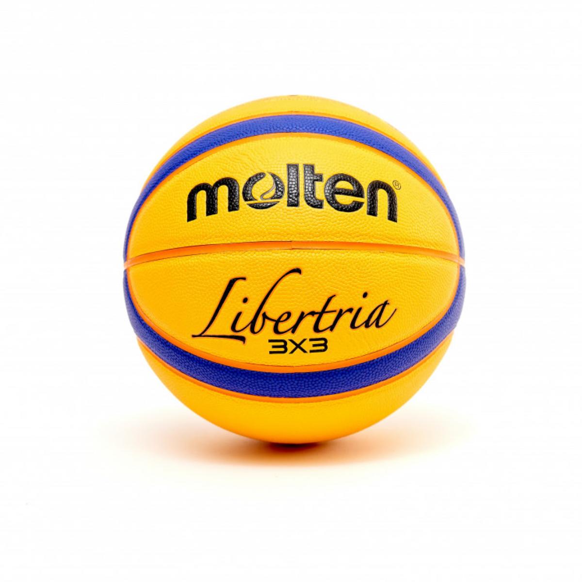Pelota De Basquet Molten N6 3 x 3 Cuero